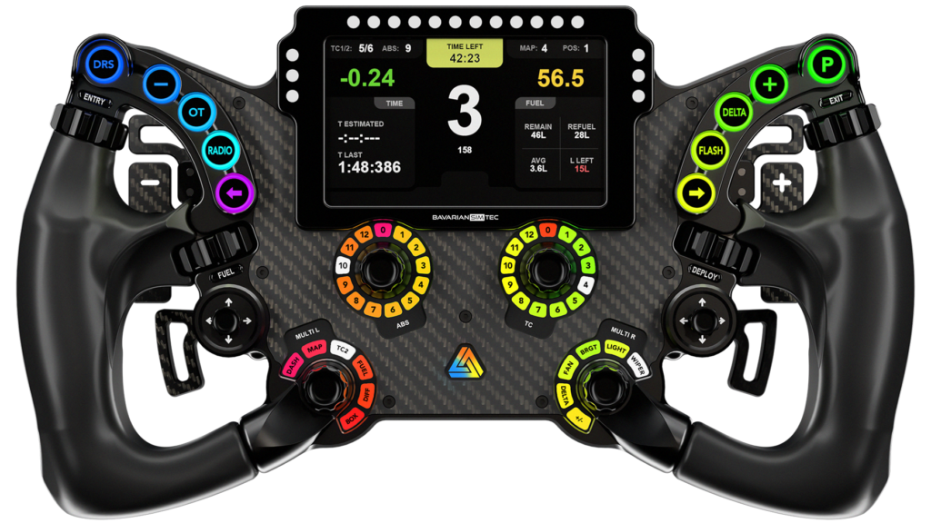 BavarianSimTec Delta PRO 295 mm – Volante Sim Racing