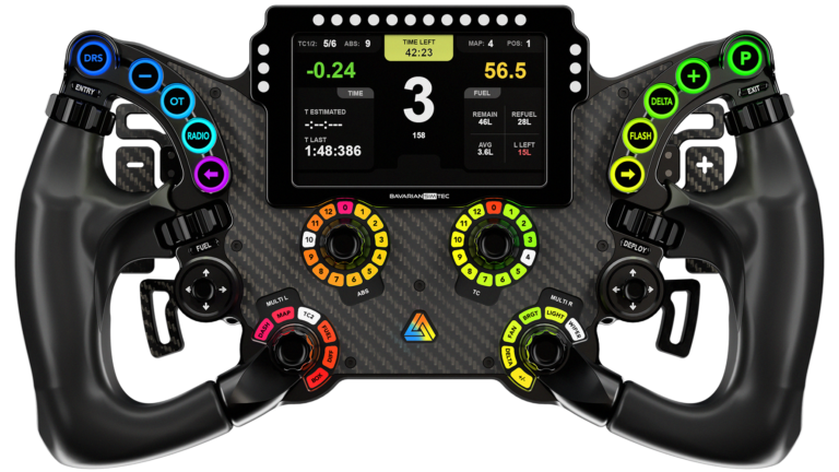 BavarianSimTec Delta PRO 295 mm – Volante Sim Racing