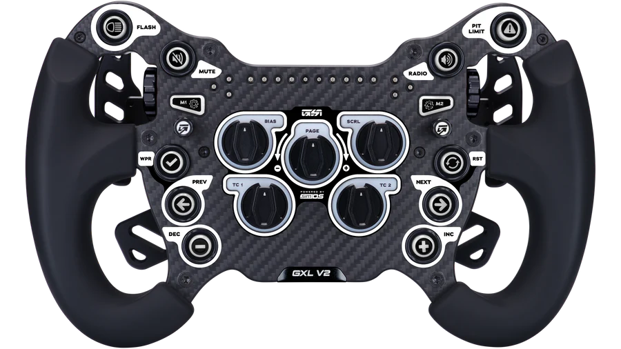 GSI GXL V2 300 mm – Volante de Sim Racing sin Pantalla