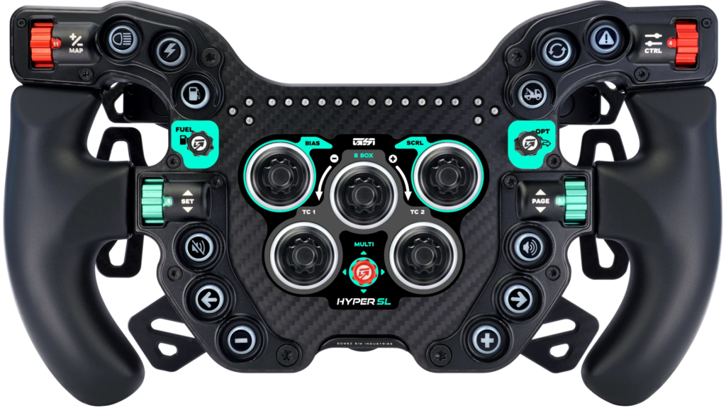 GSI Hyper SL 300 mm – Volante de Sim Racing sin Pantalla