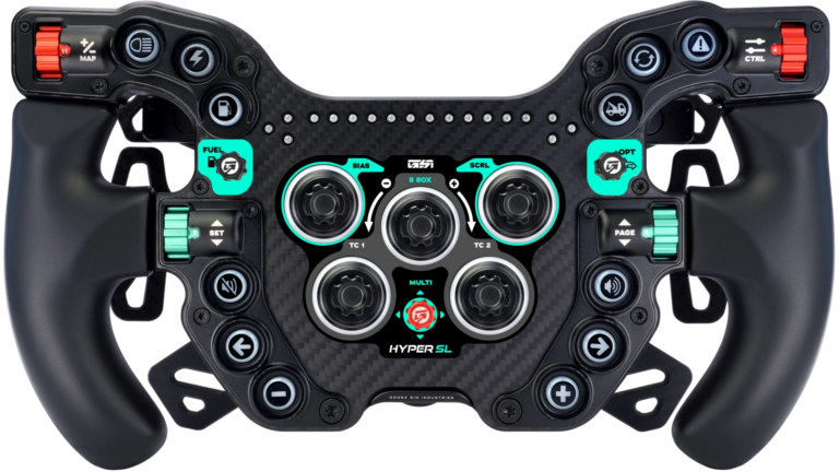 GSI Hyper SL 300 mm – Volante de Sim Racing sin Pantalla