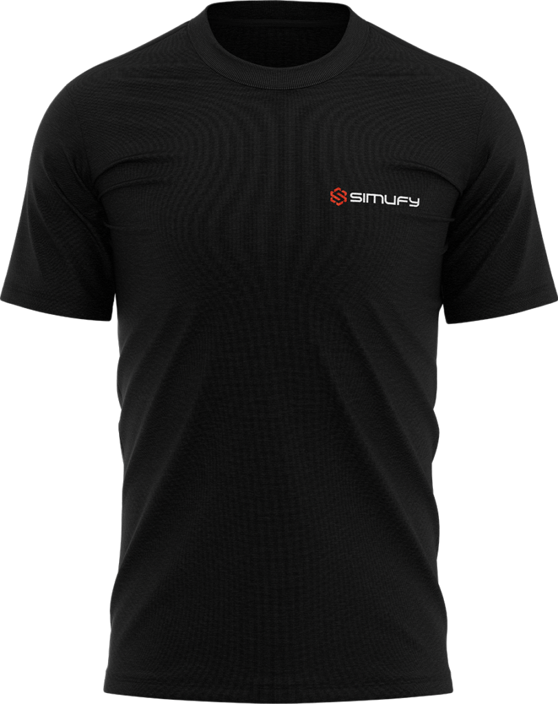 Camiseta Simufy 100% Algodón 180 g/m² – Manga Corta
