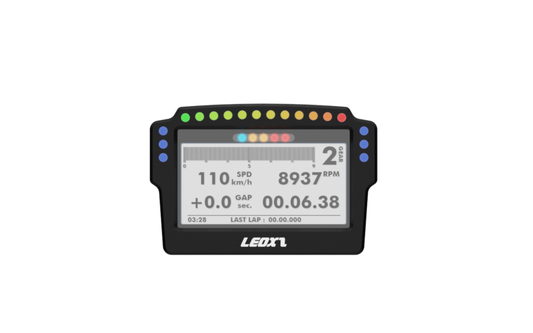 Leoxz DDU800 – Dashboard de Telemetría 4,3″