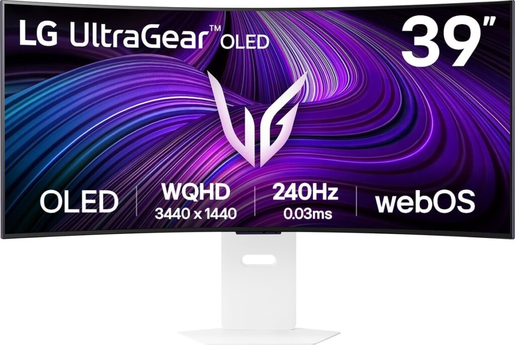 LG UltraGear 39GX90SA-W 240Hz – Monitor OLED Curvo 39″