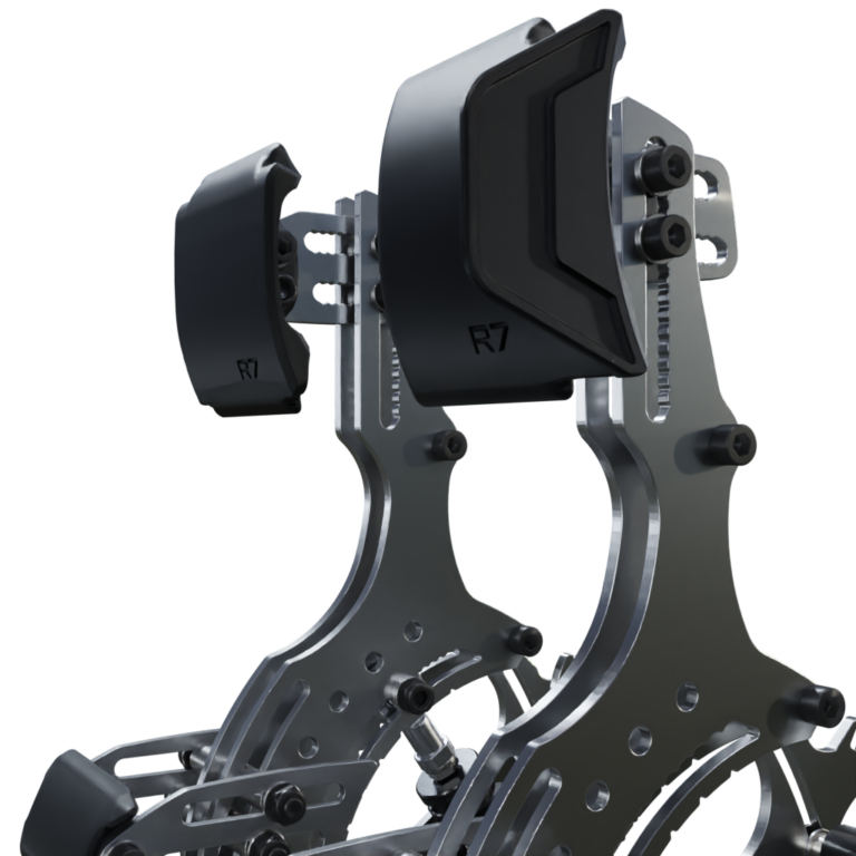 Simgrade R7 – Caras de Pedal con Apoyo Lateral