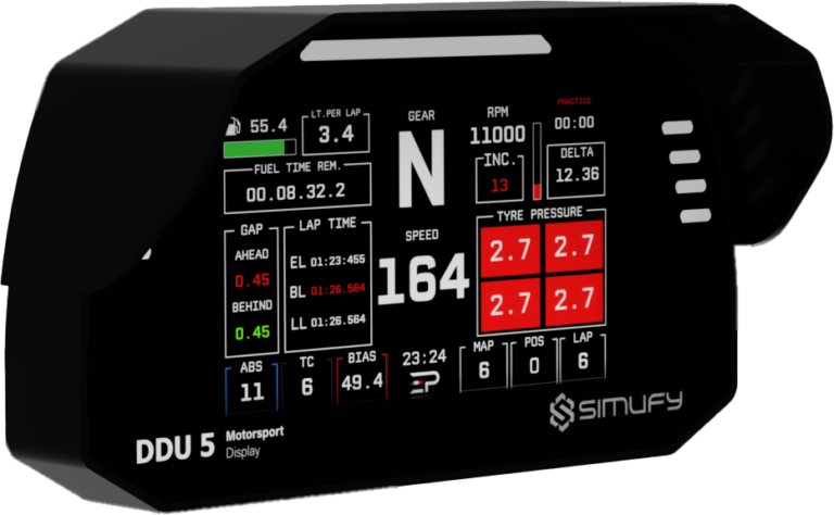 EPLAB DDU 5 – Dashboard Sim Racing 5″