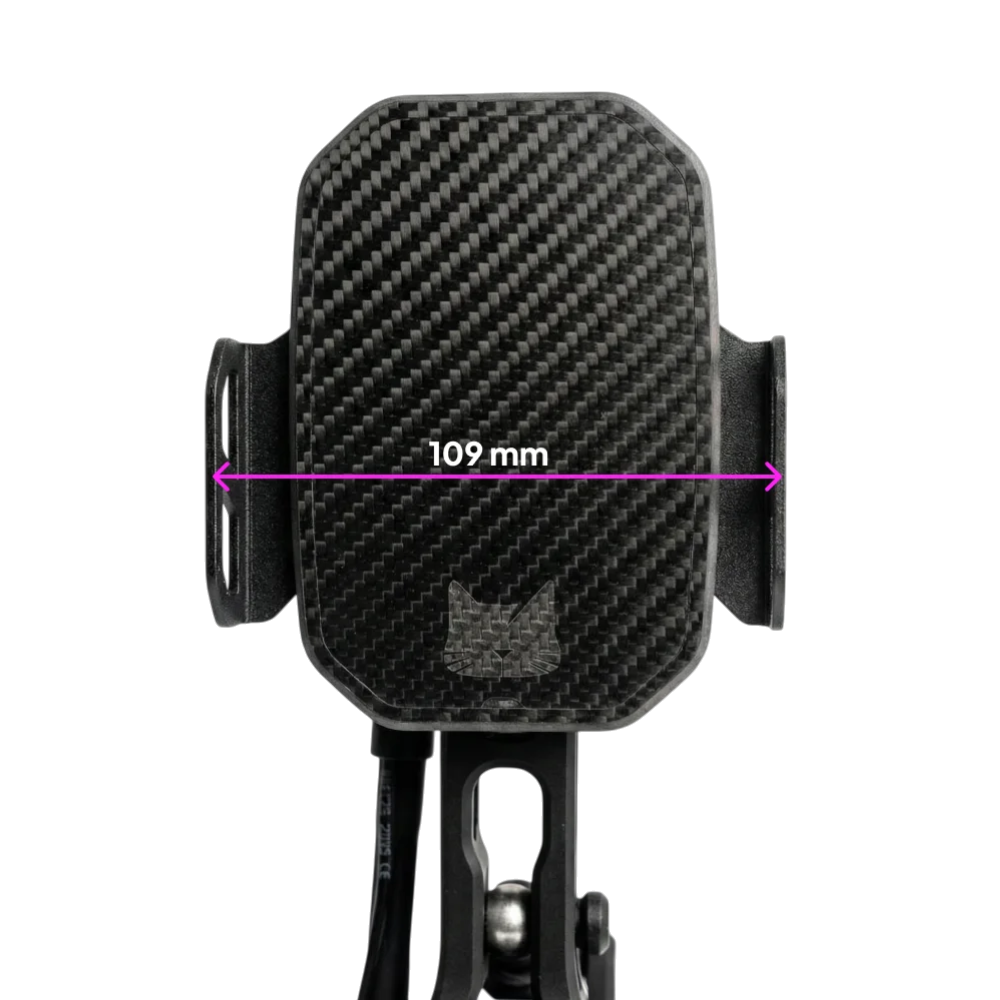 FatBlackCat PurrPRO Reposapiés Estándar – 109 mm
